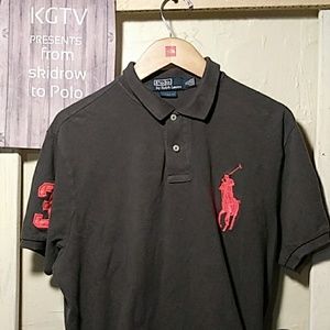 Ralph Lauren Polo big horse gray